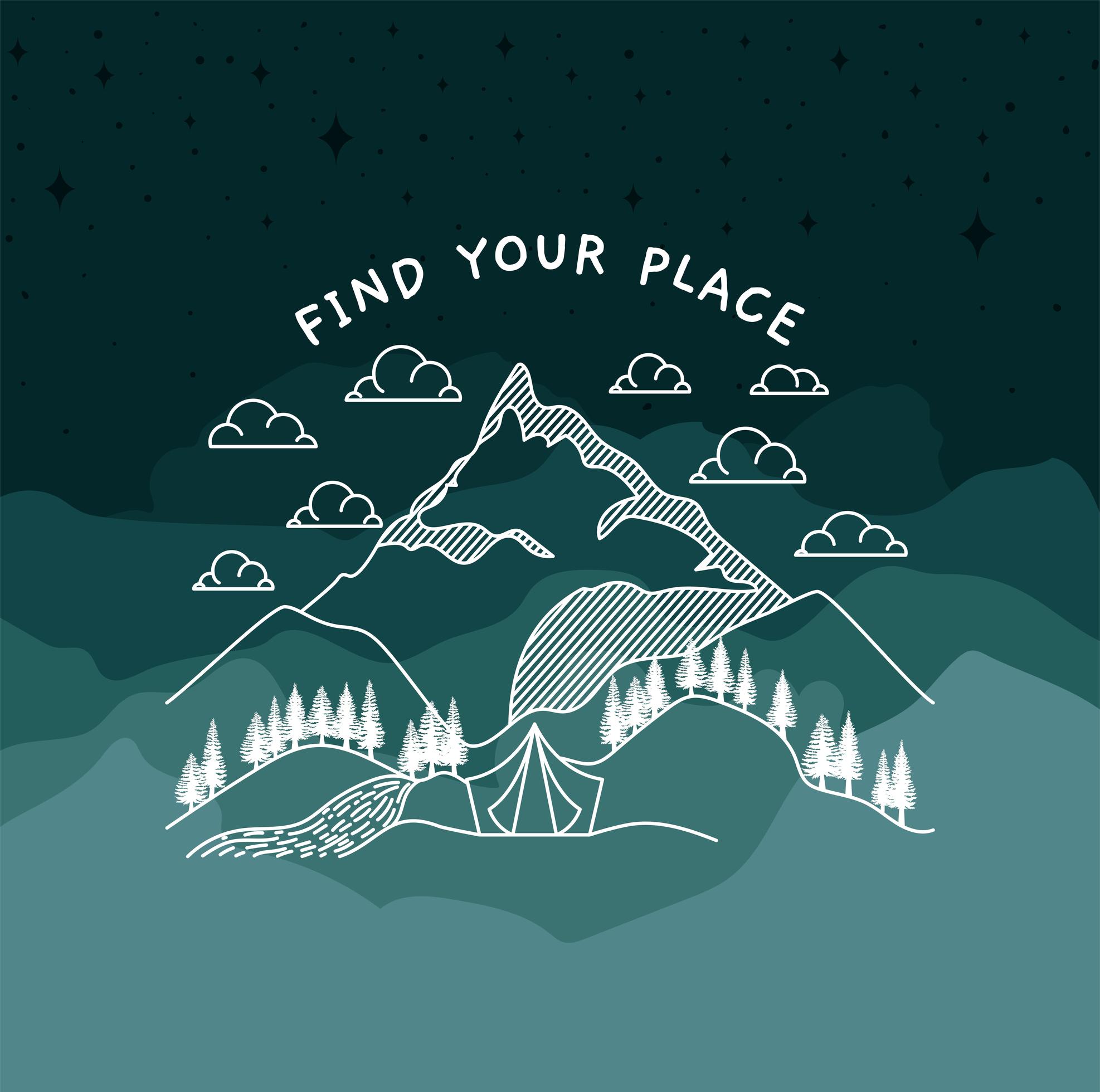 nice travel insignia 2710999 Vector Art at Vecteezy