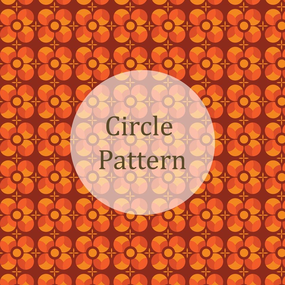 retro circle pattern . beautiful retro background. vector illustration