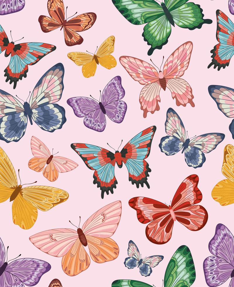 fondo de pantalla de mariposas 2711765 Vector en Vecteezy