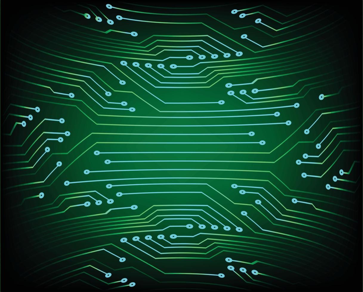cyber circuit future technology concept background vector