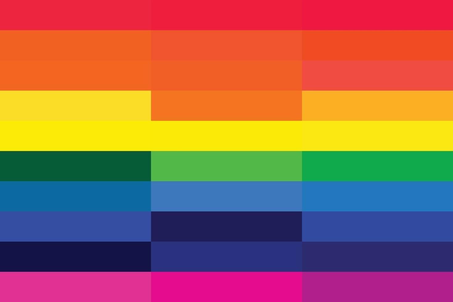 Rainbow mosaic background vector