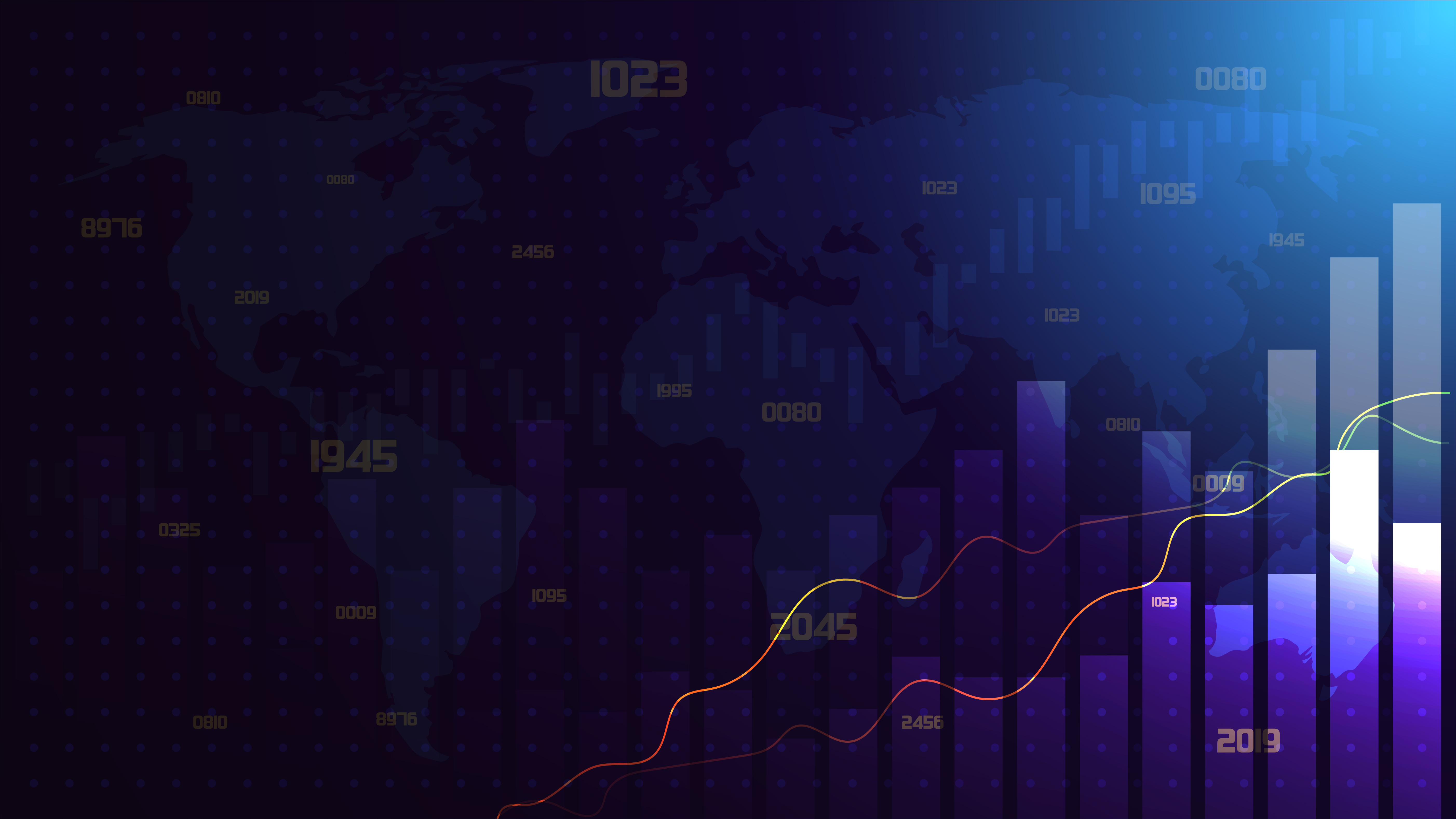 Trading background with soaring bar chart. 2713616 Vector Art at Vecteezy
