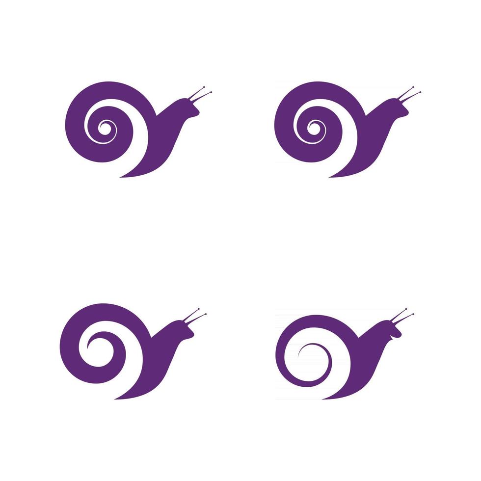 Snail Vector icon design illustration