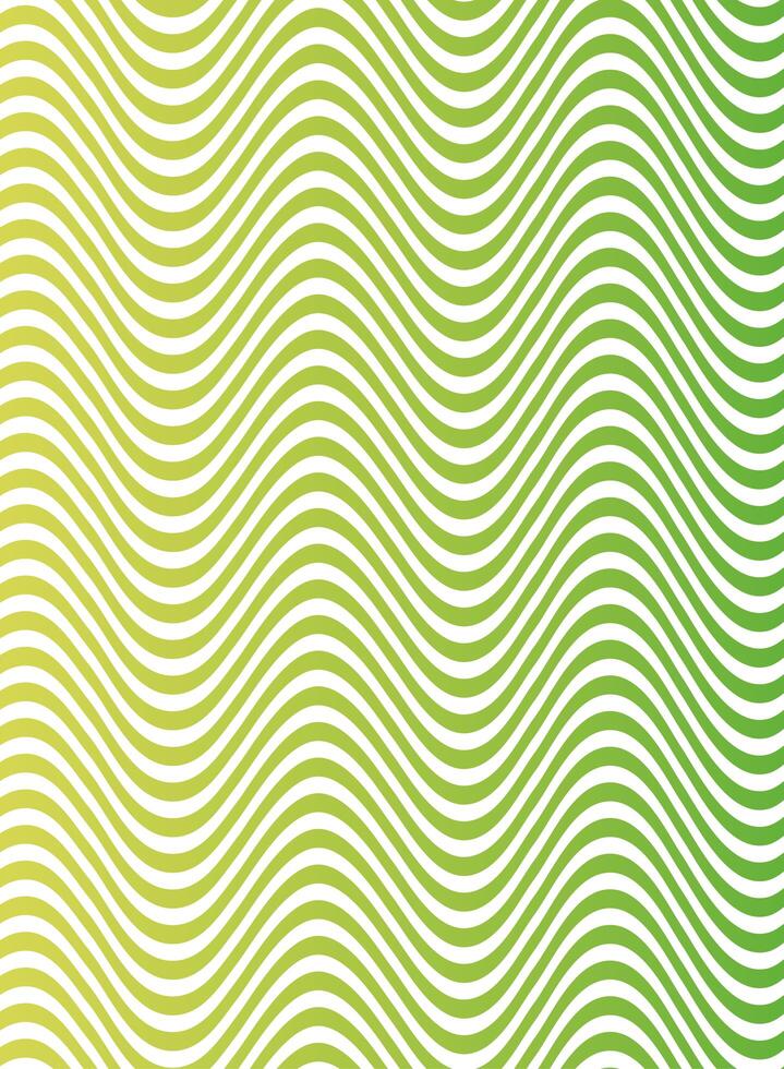 waves and forms green background vector