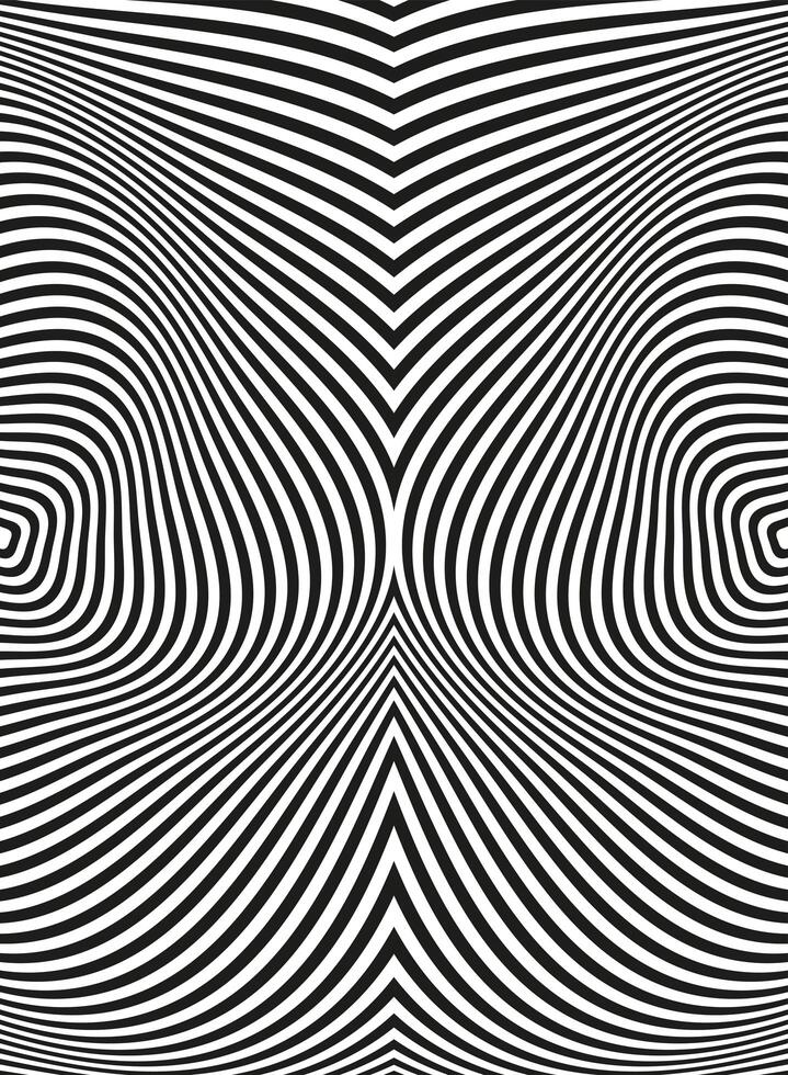 monochrome waves and forms background vector
