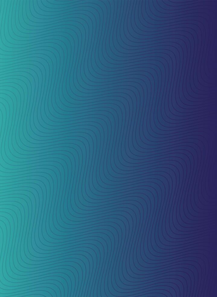 waves and forms blue background vector
