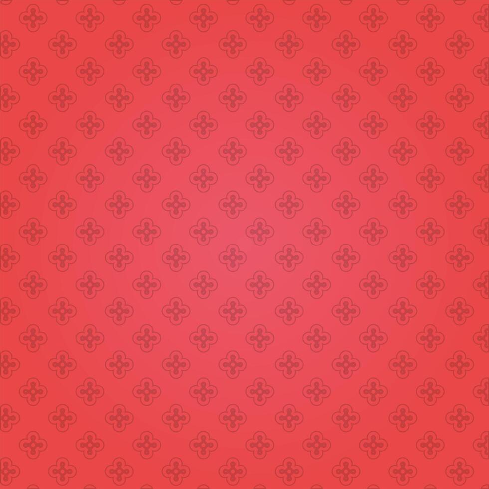 flowers garden pattern with red background vector