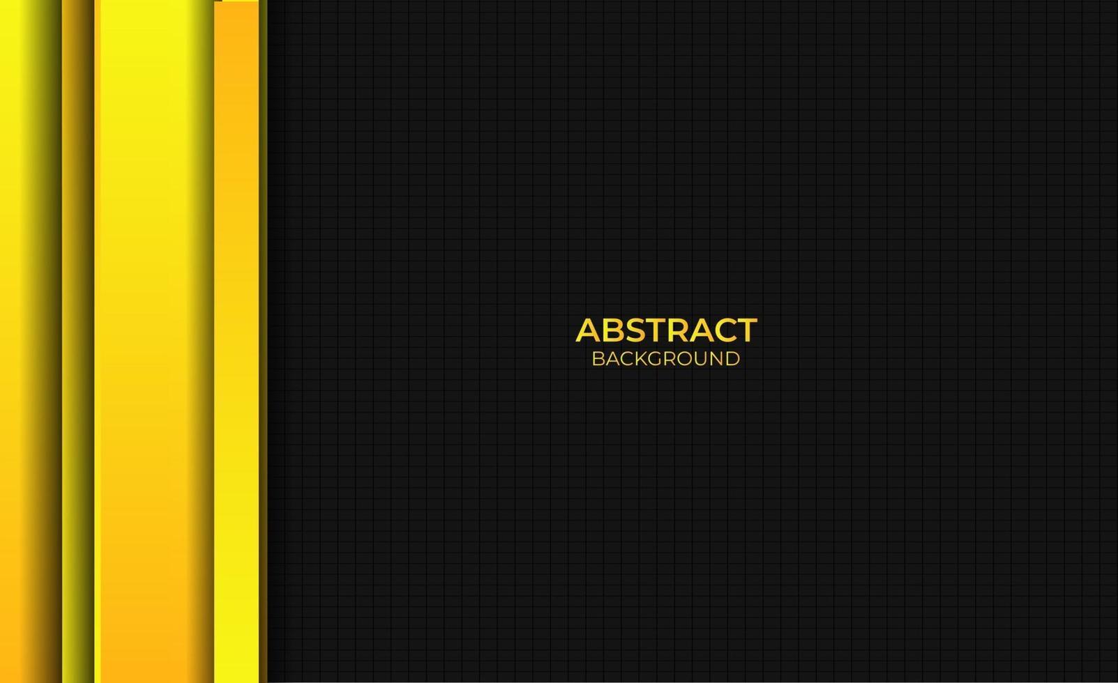 Abstract Gradient Bright Yellow Background Design Style vector