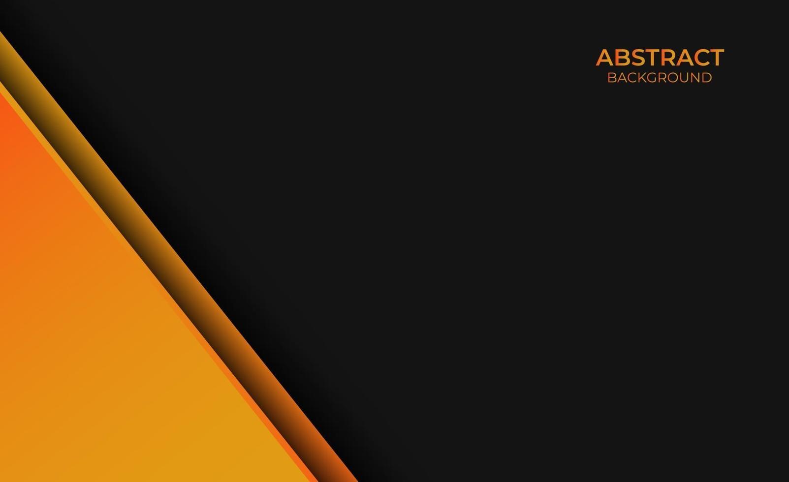 Abstract Design Background Gradient Orange Style vector