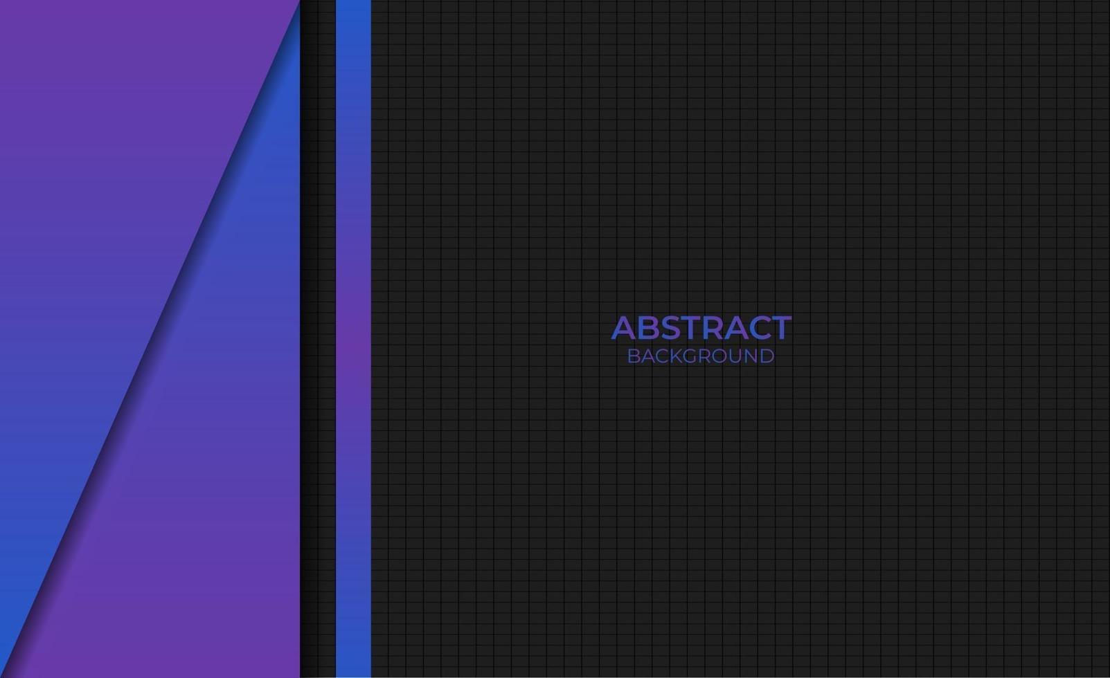 Abstract Gradient Purple Blue Background Design Style vector