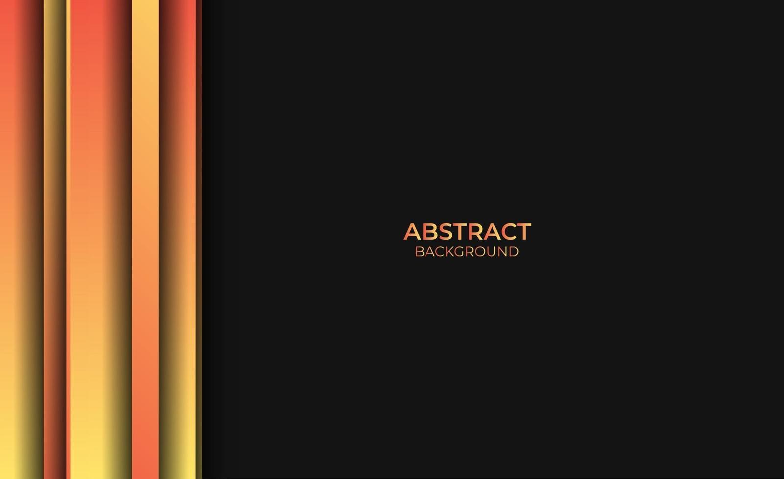 Abstract Gradient Fire Background Design Style vector