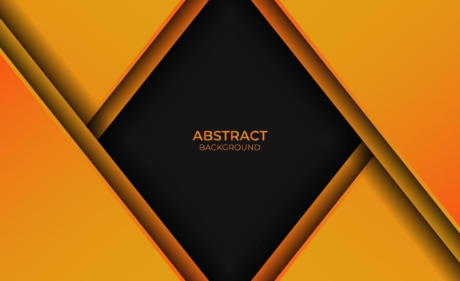 Design Background Gradient Orange Abstract Style vector