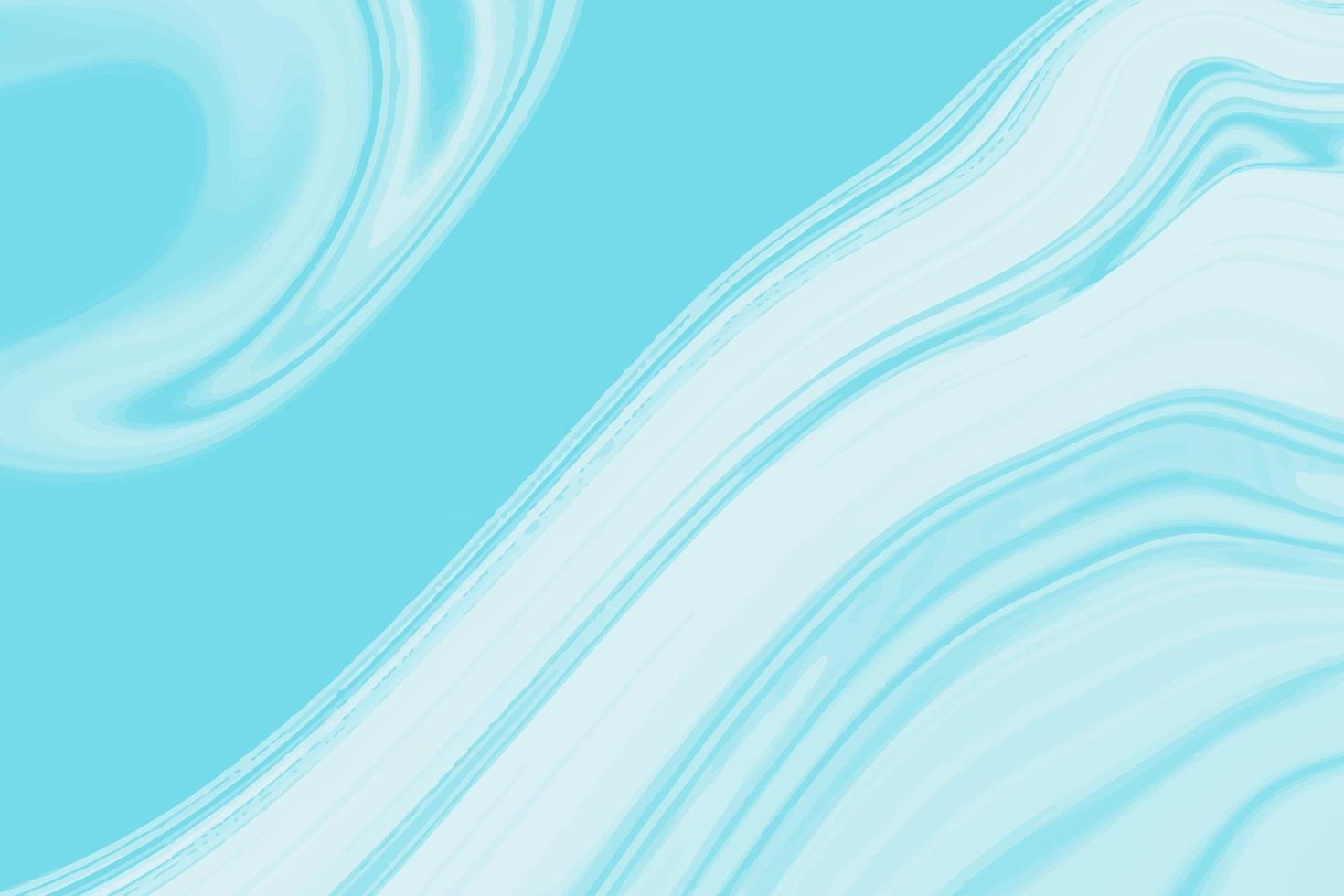 Ocean abstract ART Luxury marble The style incorporates a marble swirl Very beautiful light blue paint vector illustration