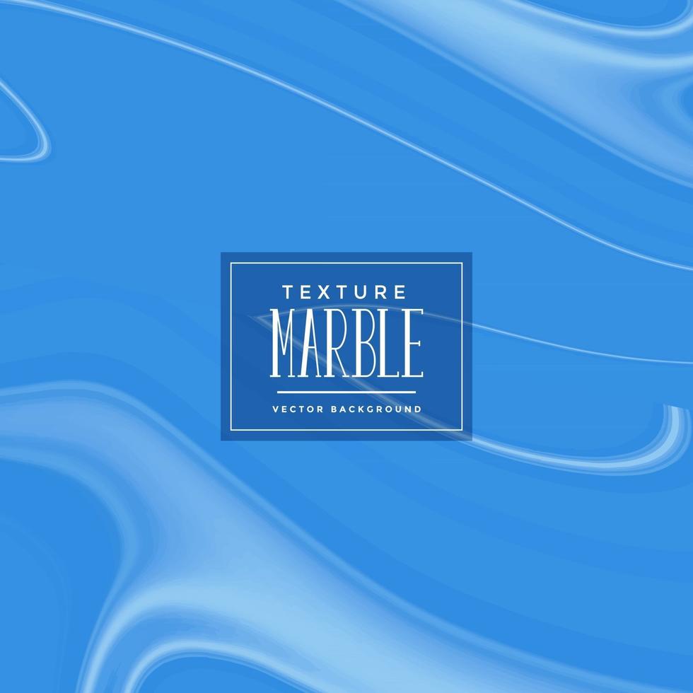 elegant blue liquid marble texture background vector