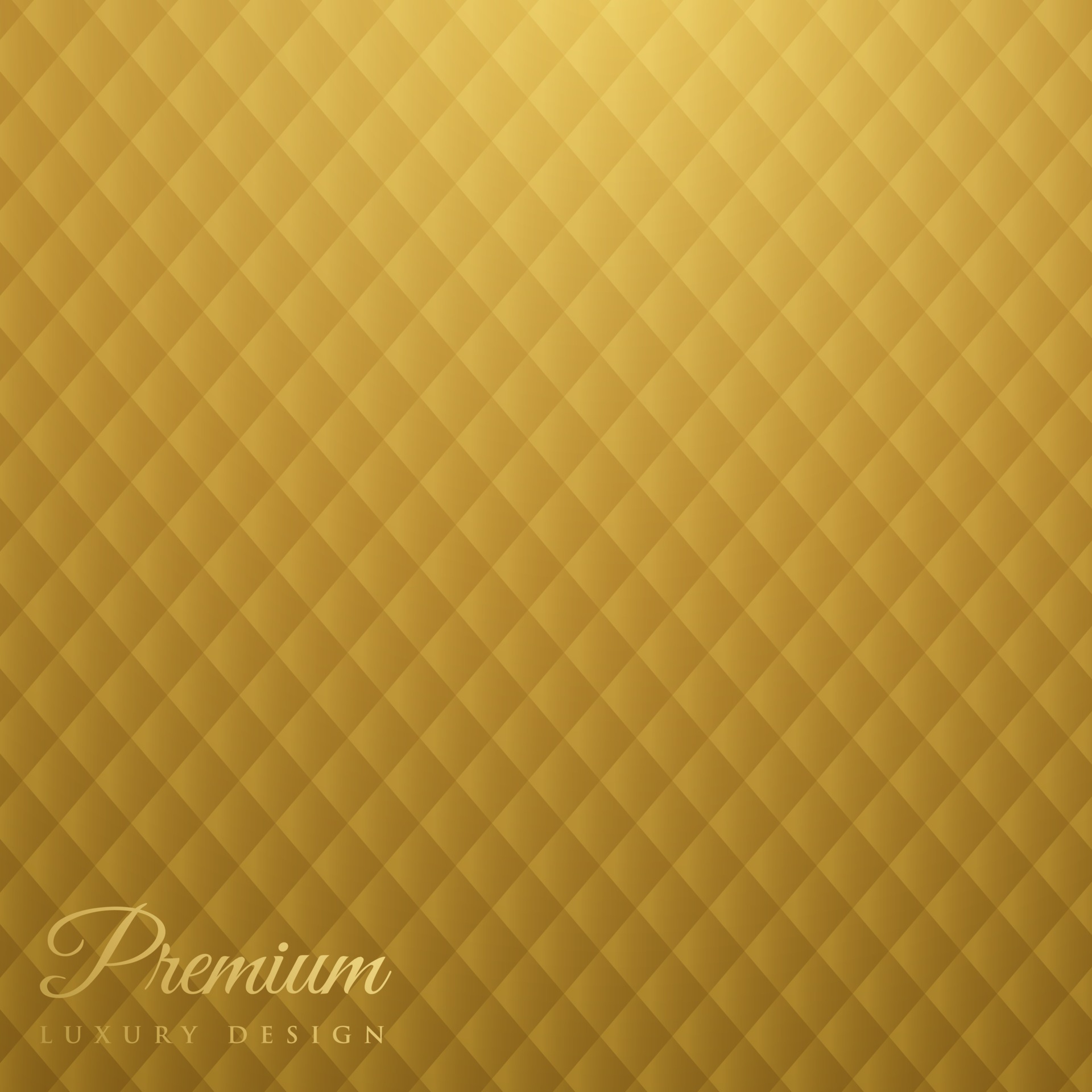 Beautiful gold abstract background with gold diamond abstract pattern