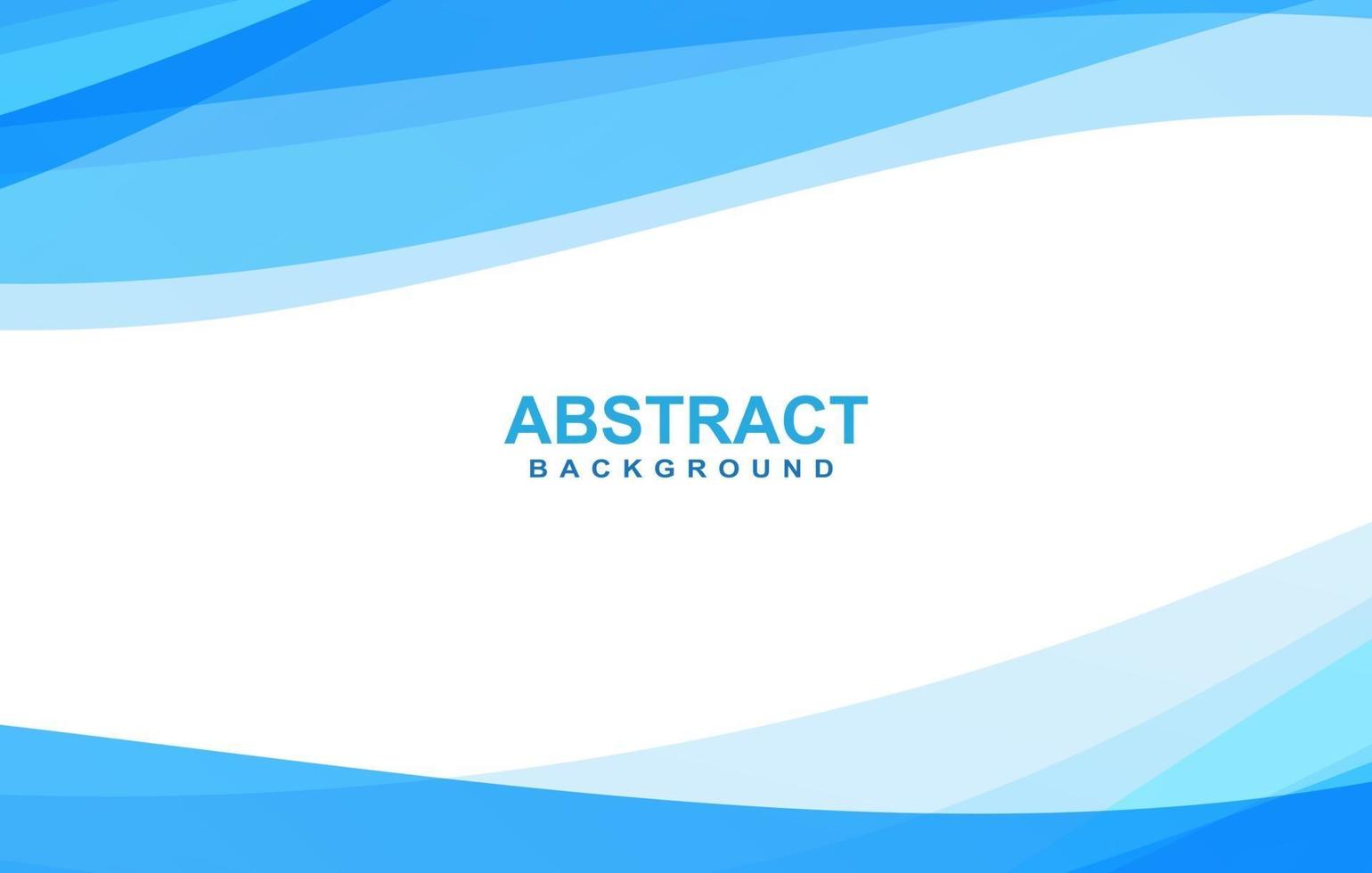 Abstract business background banner beautiful blue wave for banners presentation designs and flyers vector