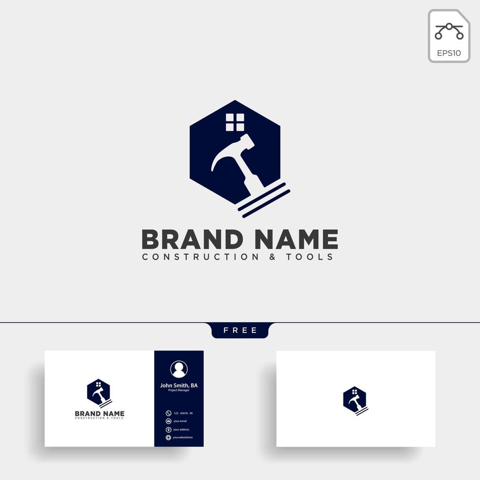 construction tools logo template vector illustration icon element isolated  vector