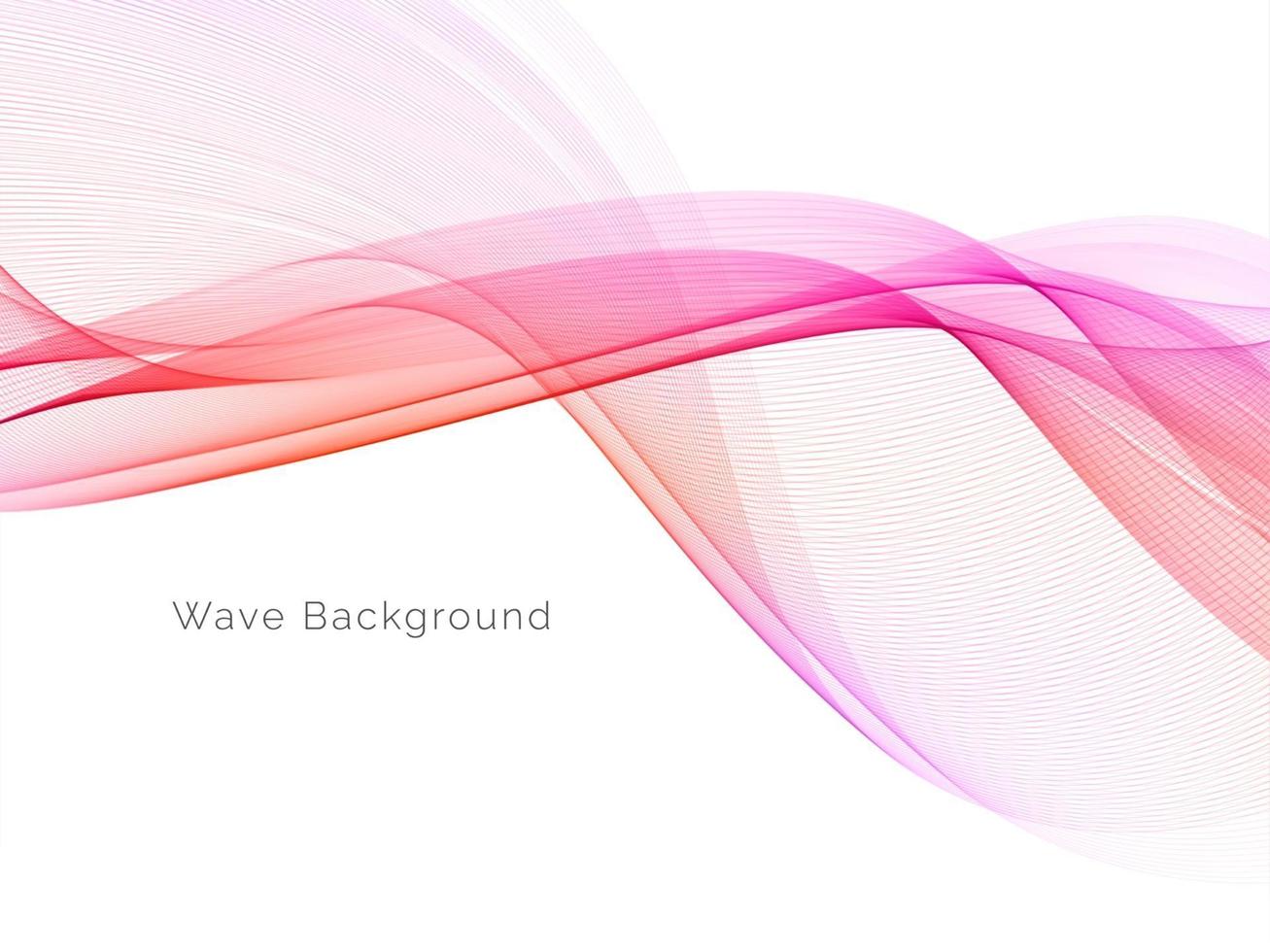 colorful motion wave style abstract background vector