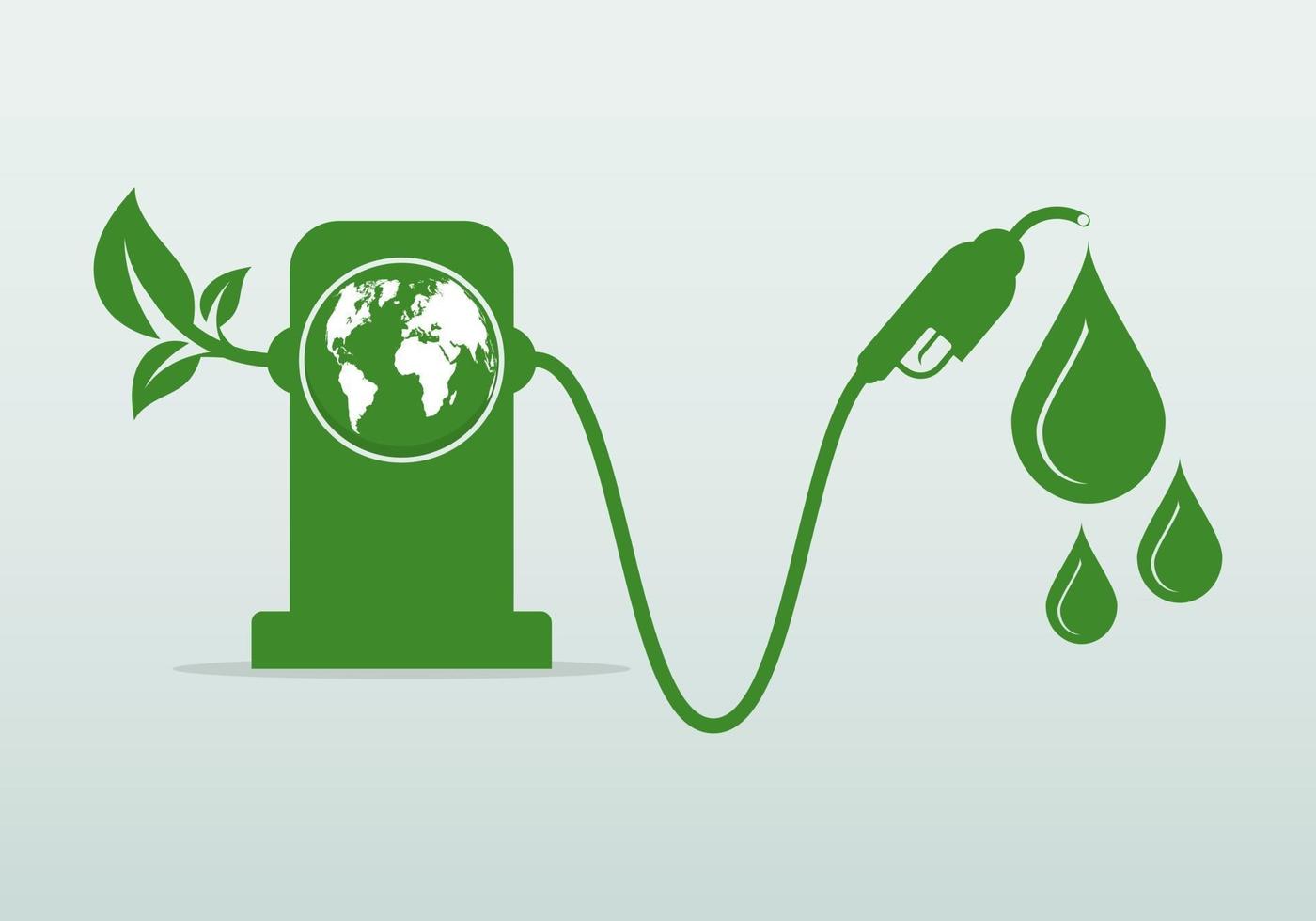 día internacional del biodiesel 10 de agosto para la ecología y el medio ambiente ayudar al mundo con ideas ecológicas vector