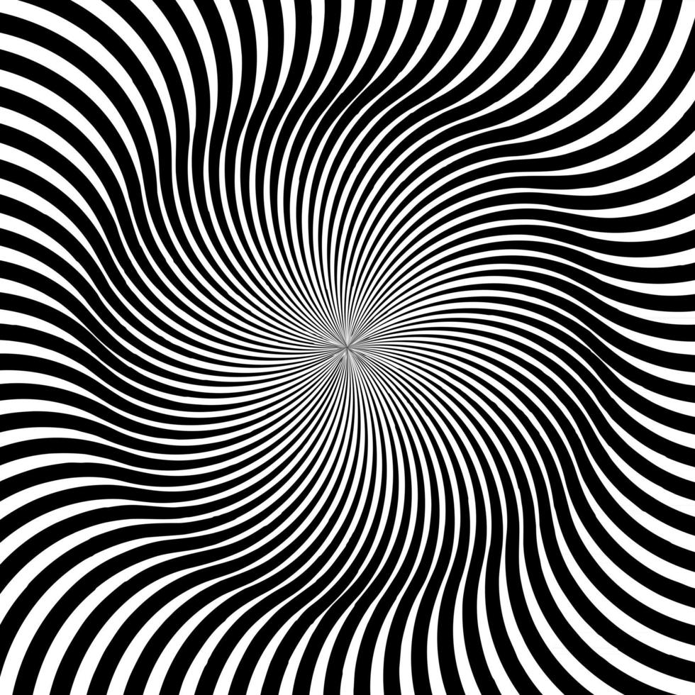Abstract hypnotic psychedelic background vector