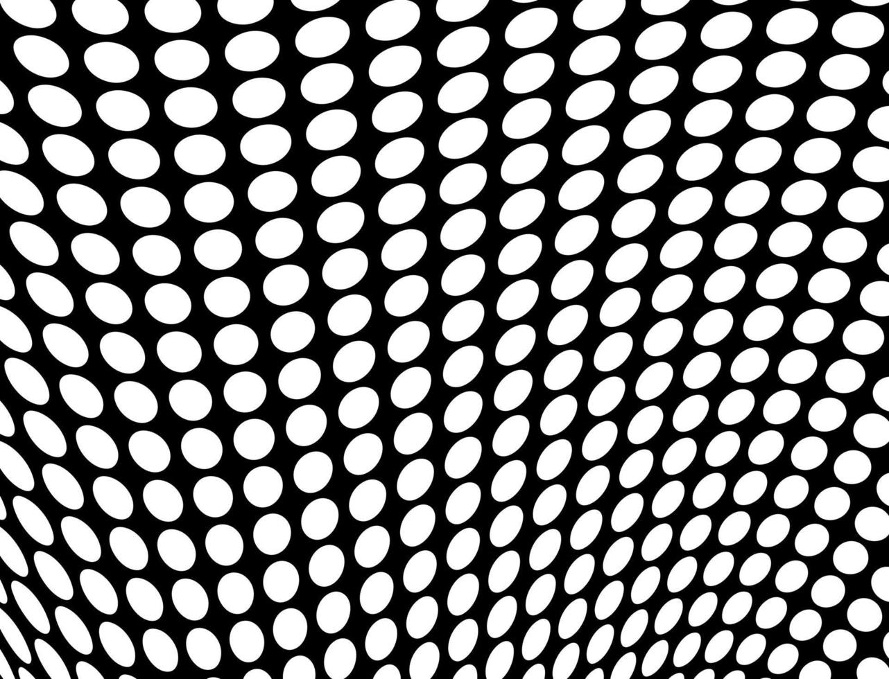 Abstract halftone wave dotted background vector