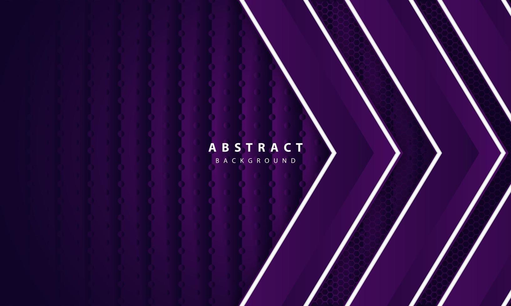 Abstract elegant dark purple on overlap layer background vector