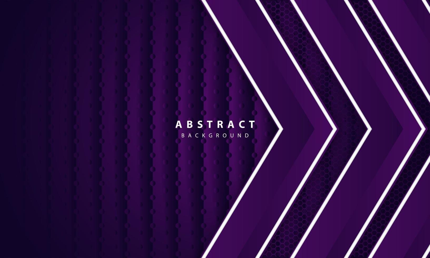 Abstract elegant dark purple on overlap layer background vector