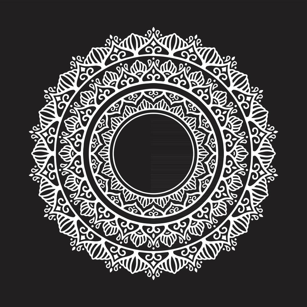 Decorative mandala design Vector Pro Vector