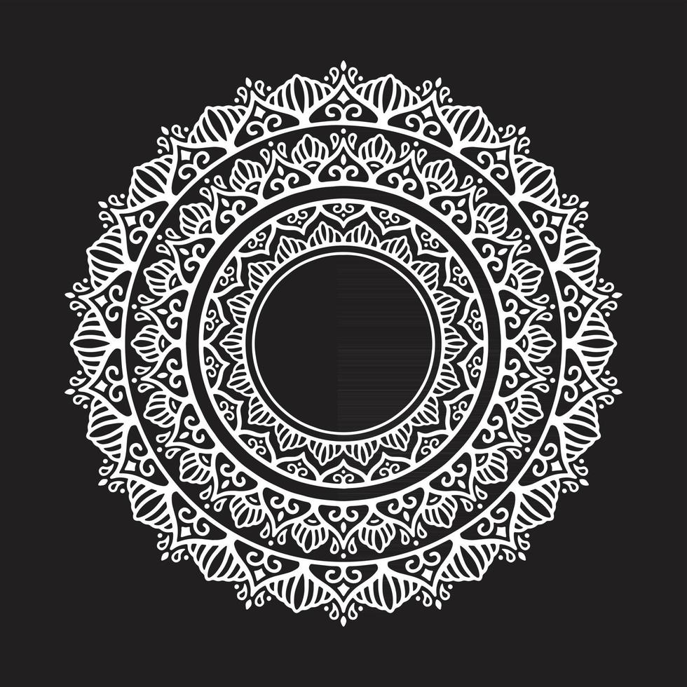 mandala decorativo diseño vector pro