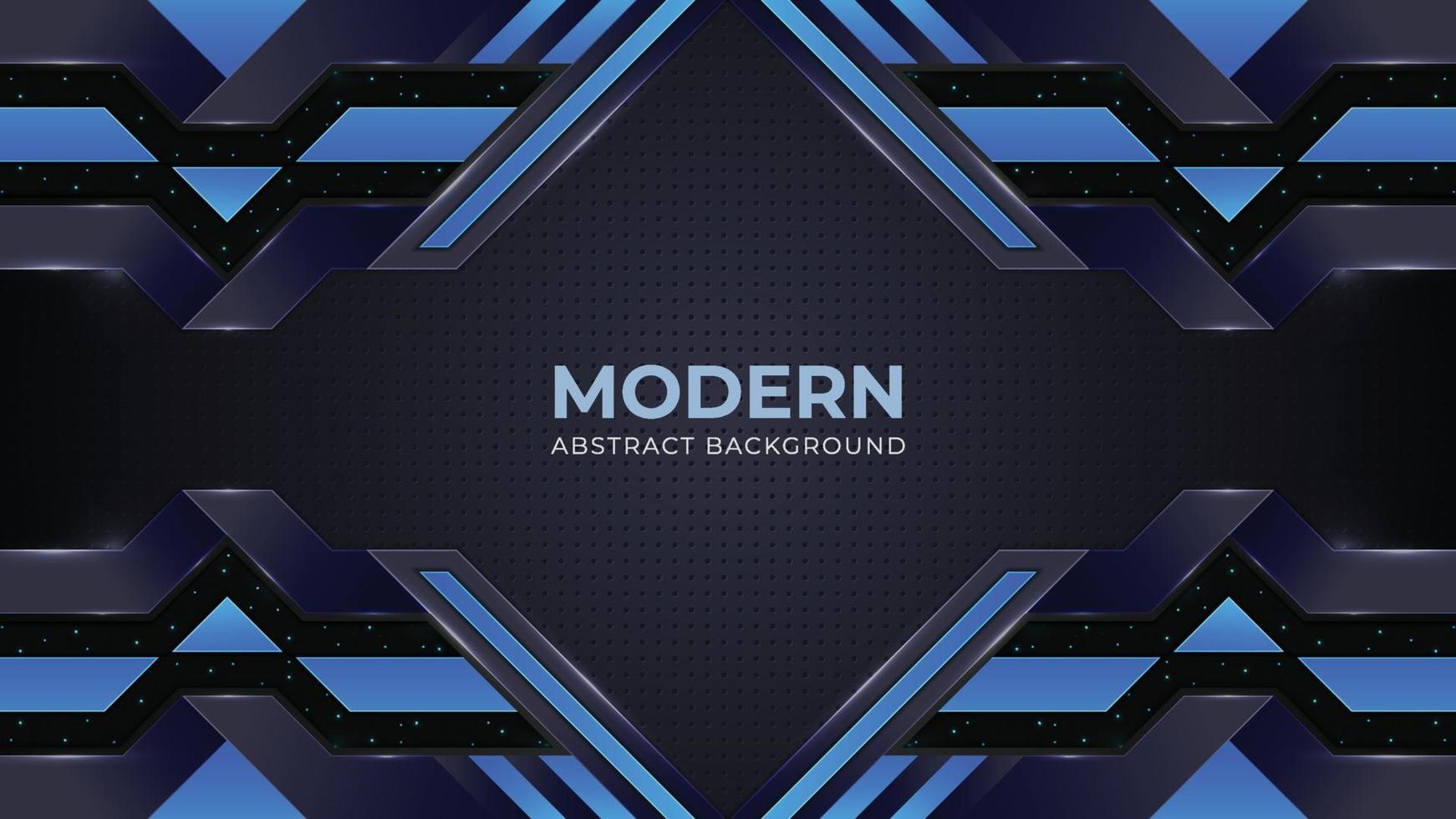 abstract blue background with the modern concept of light gradients vector
