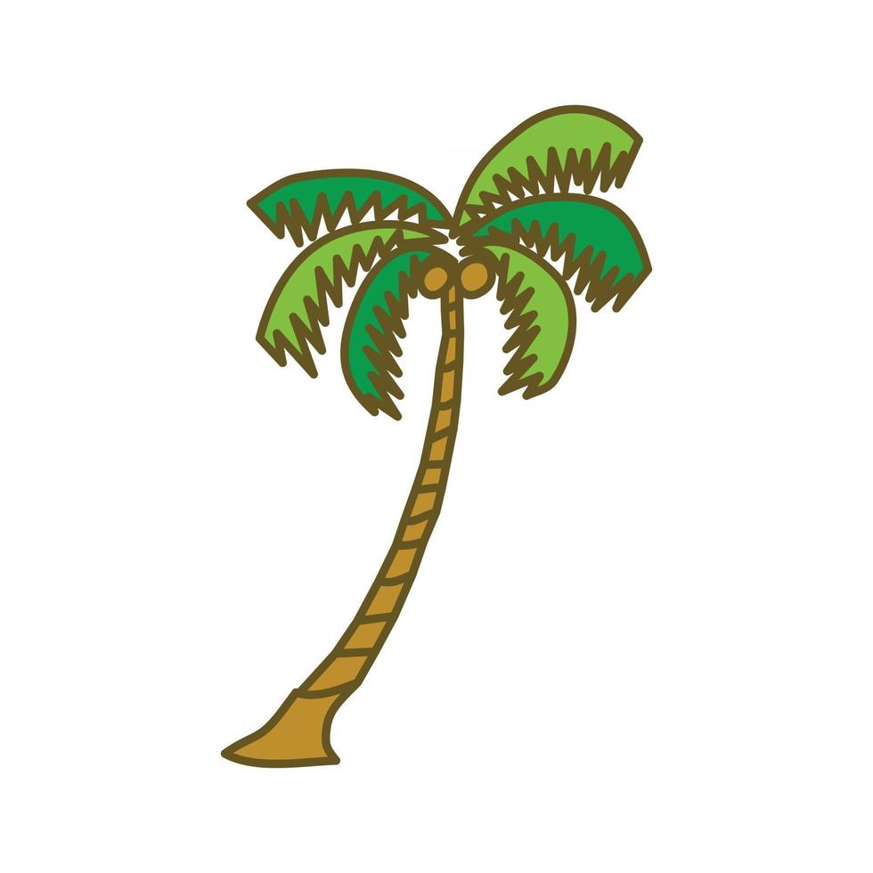 Coconut Tree Drawing Lessons
