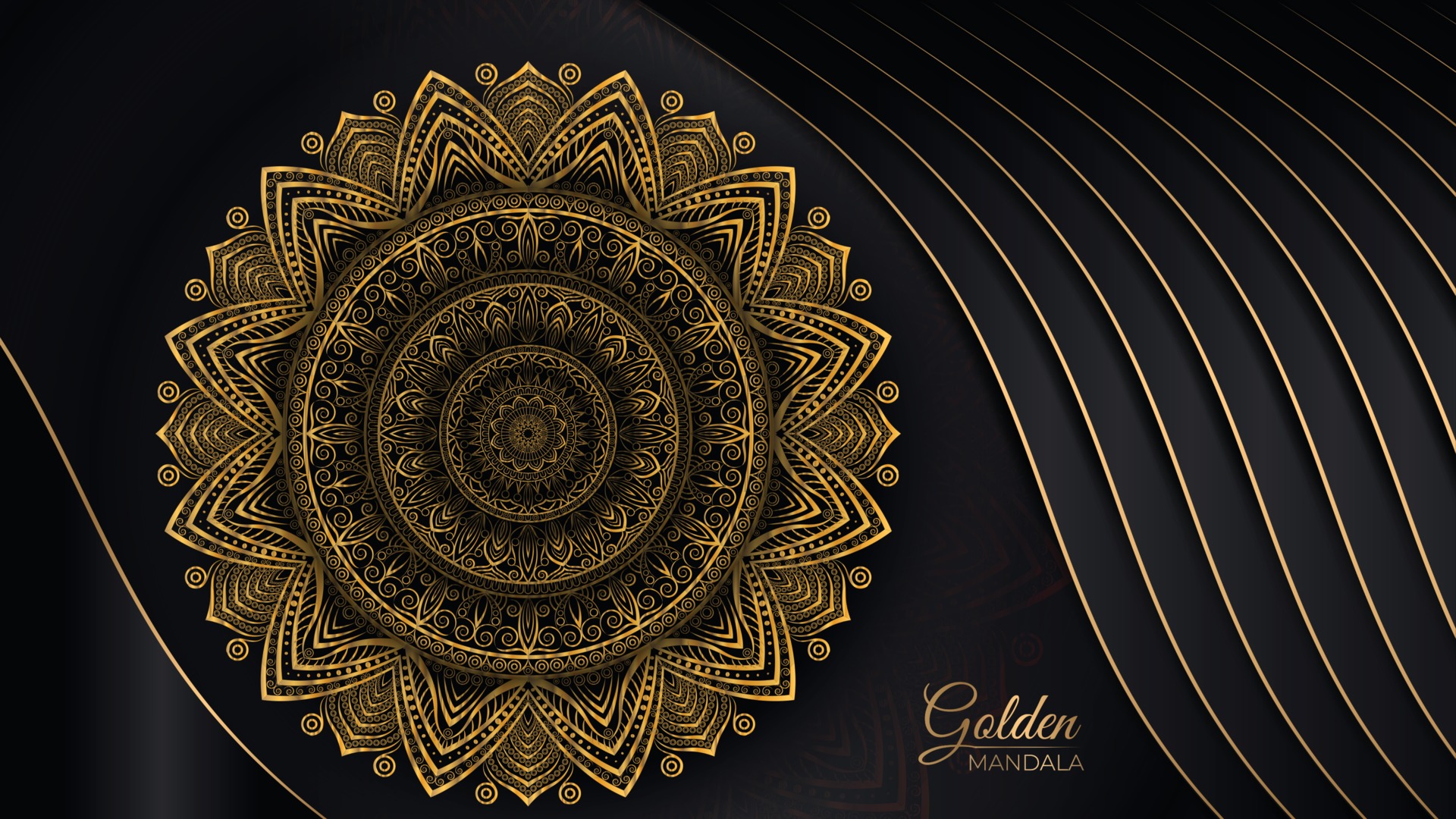 Abstract beautiful golden mandala design background for greeting card invitation and background many template 2717549 Vector Art at Vecteezy Abstract beautiful golden mandala design background for greeting card invitation and background many template 2717549 Vector Art at Vecteezy