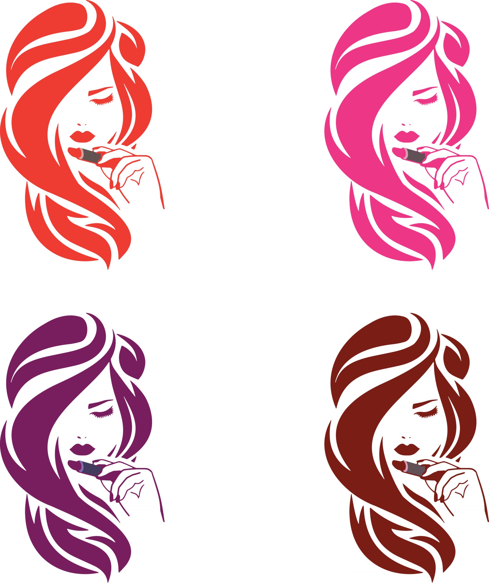 Hair and Beauty Logo 2717745 Vector Art at Vecteezy Hair and Beauty Logo 2717745 Vector Art at Vecteezy