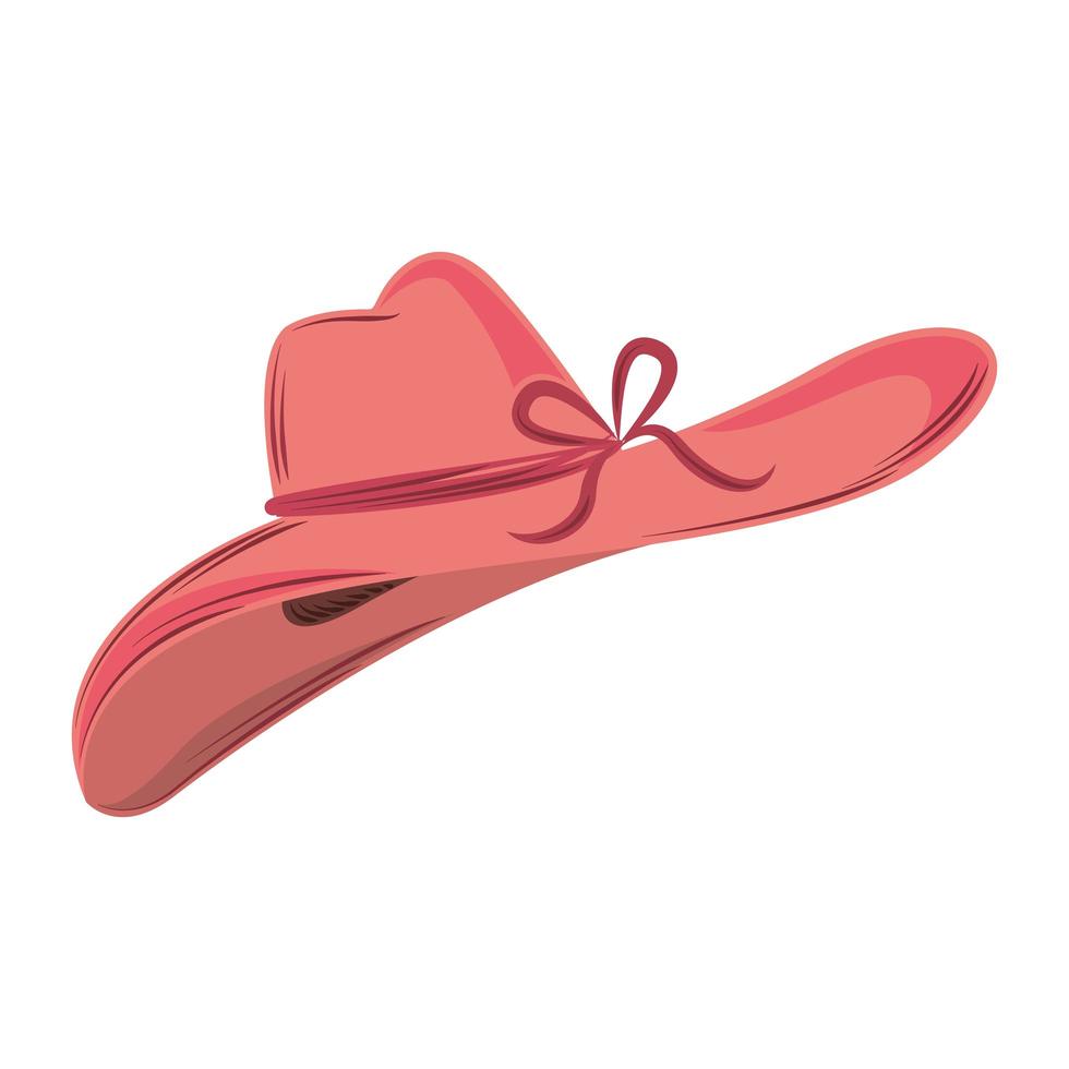 female hat fashion vector