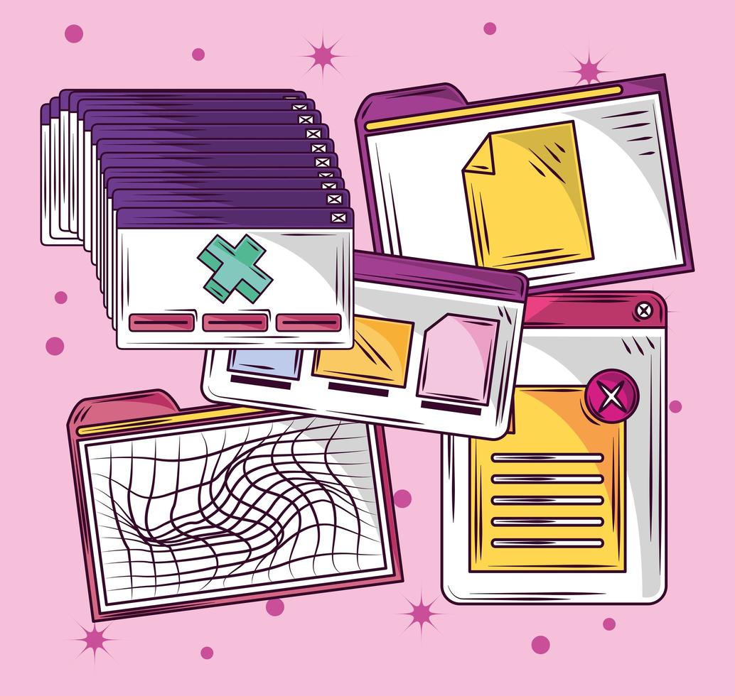 website content information vector