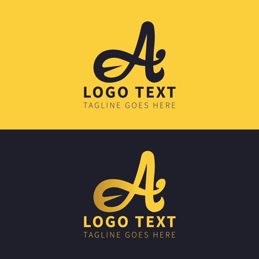 A business Letter Logo and symbol Template Vector icon Free Vector