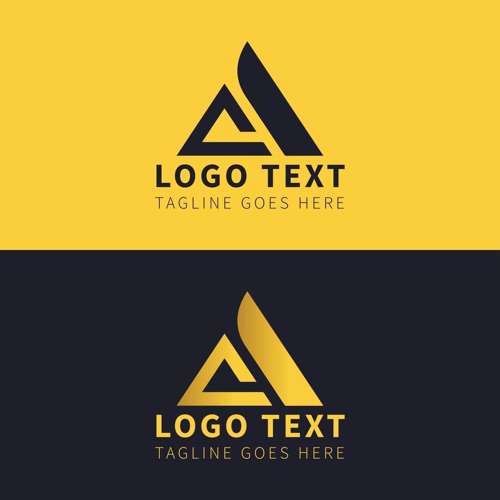 A business Letter Logo and symbol Template Vector icon Free Vector