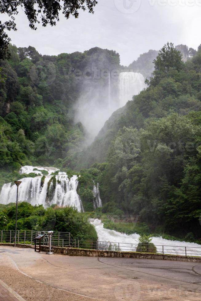 marmore waterfall the highest in europe photo