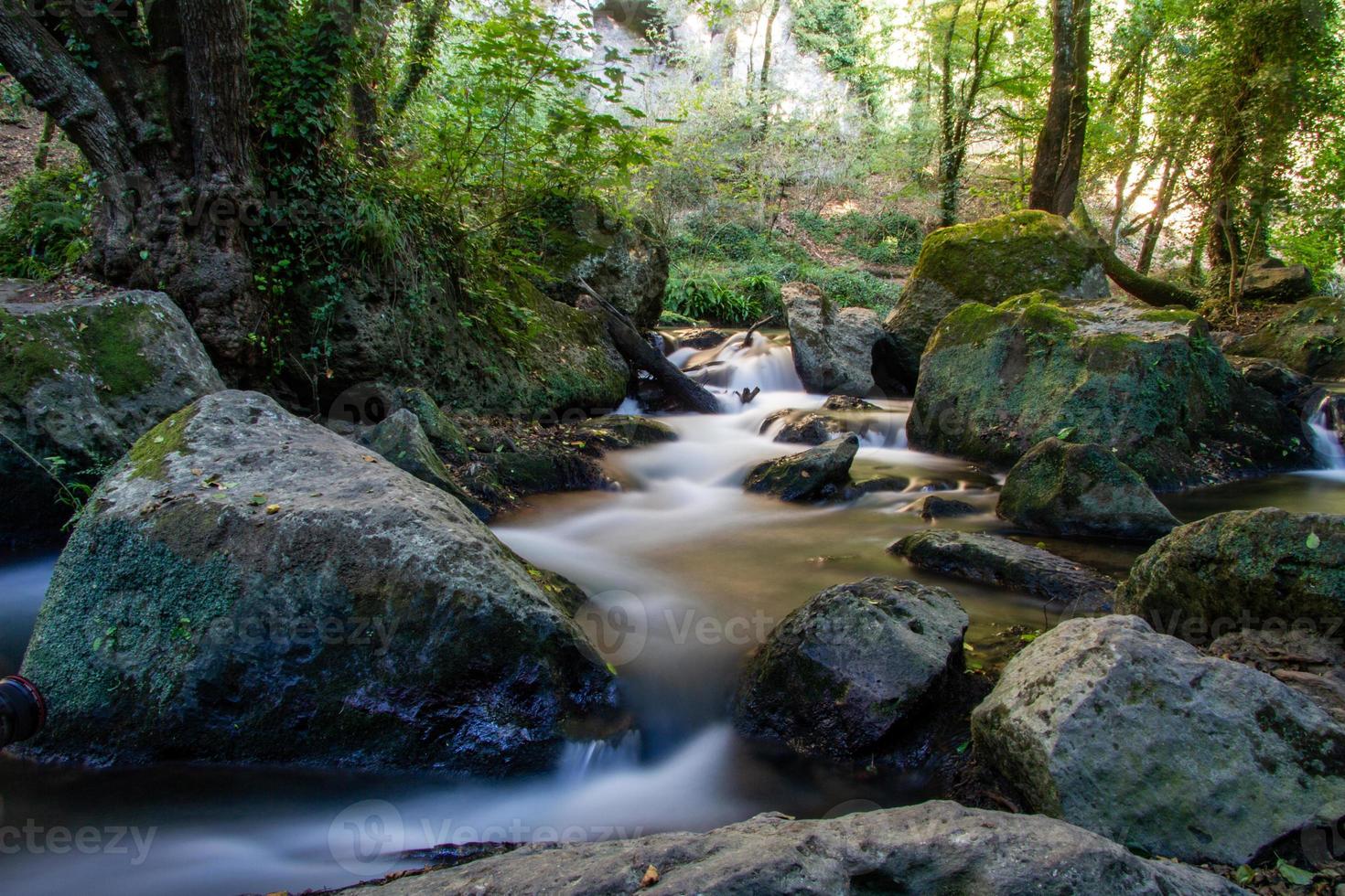 Monte Gelato waterfalls photo