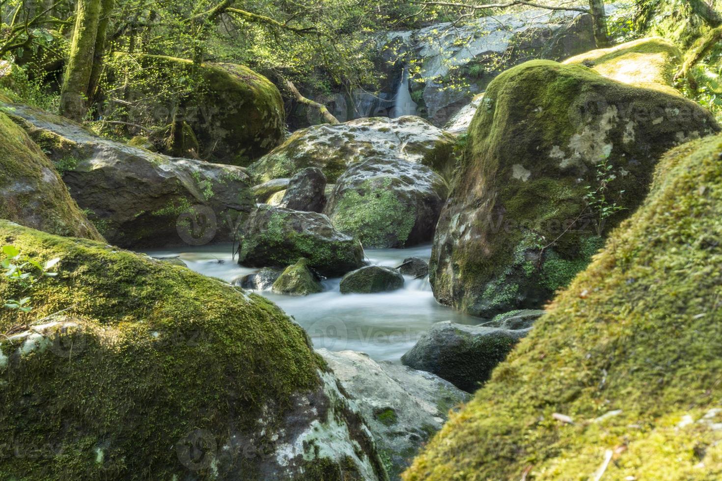 river of fosso castello in soriano nel cimino viterbo photo