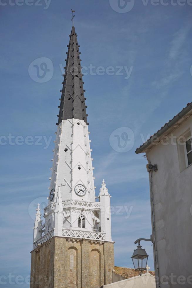 Church of Ars in the Ile de Re in Charente, France photo