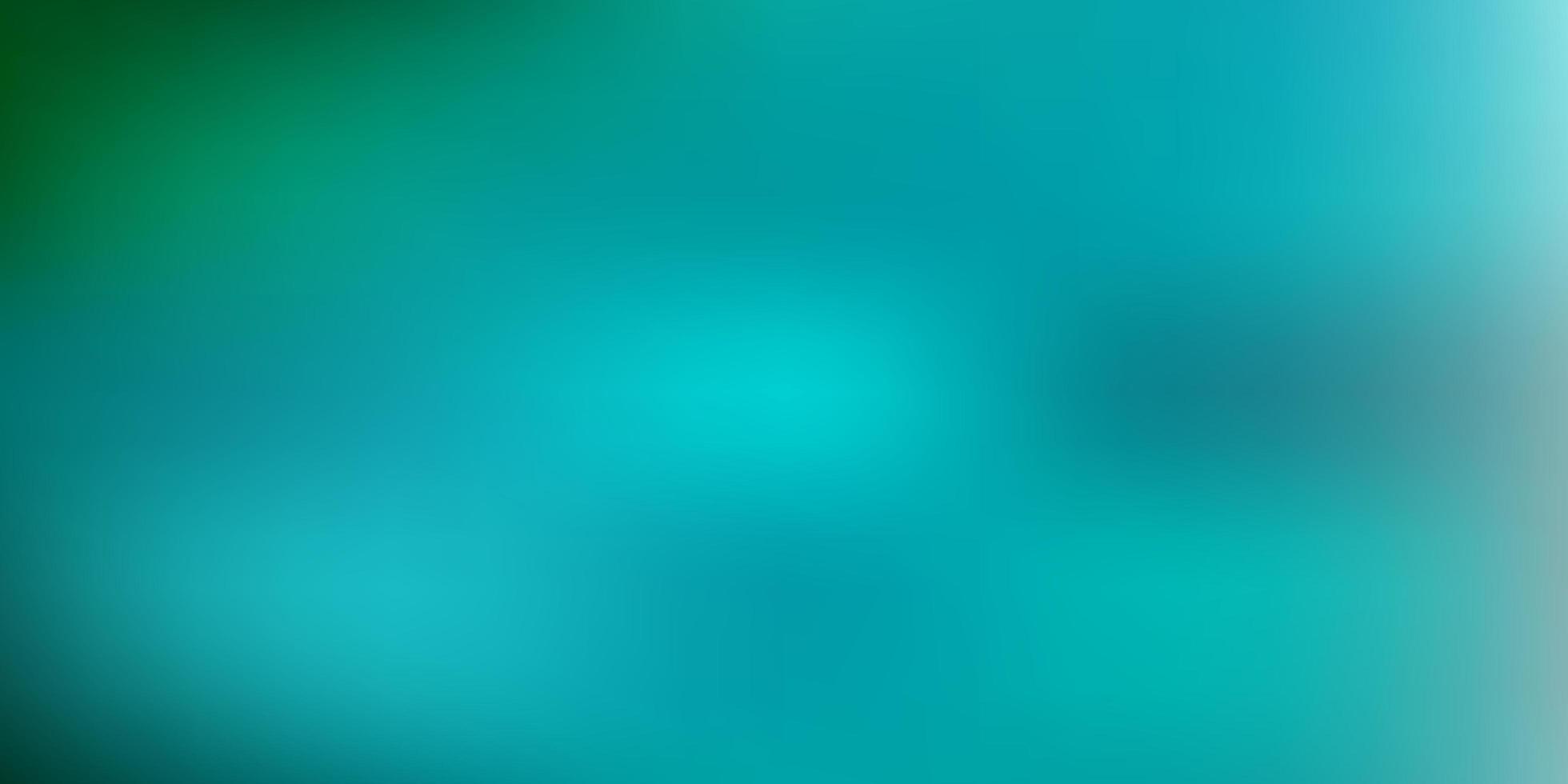 Light blue green vector blur backdrop