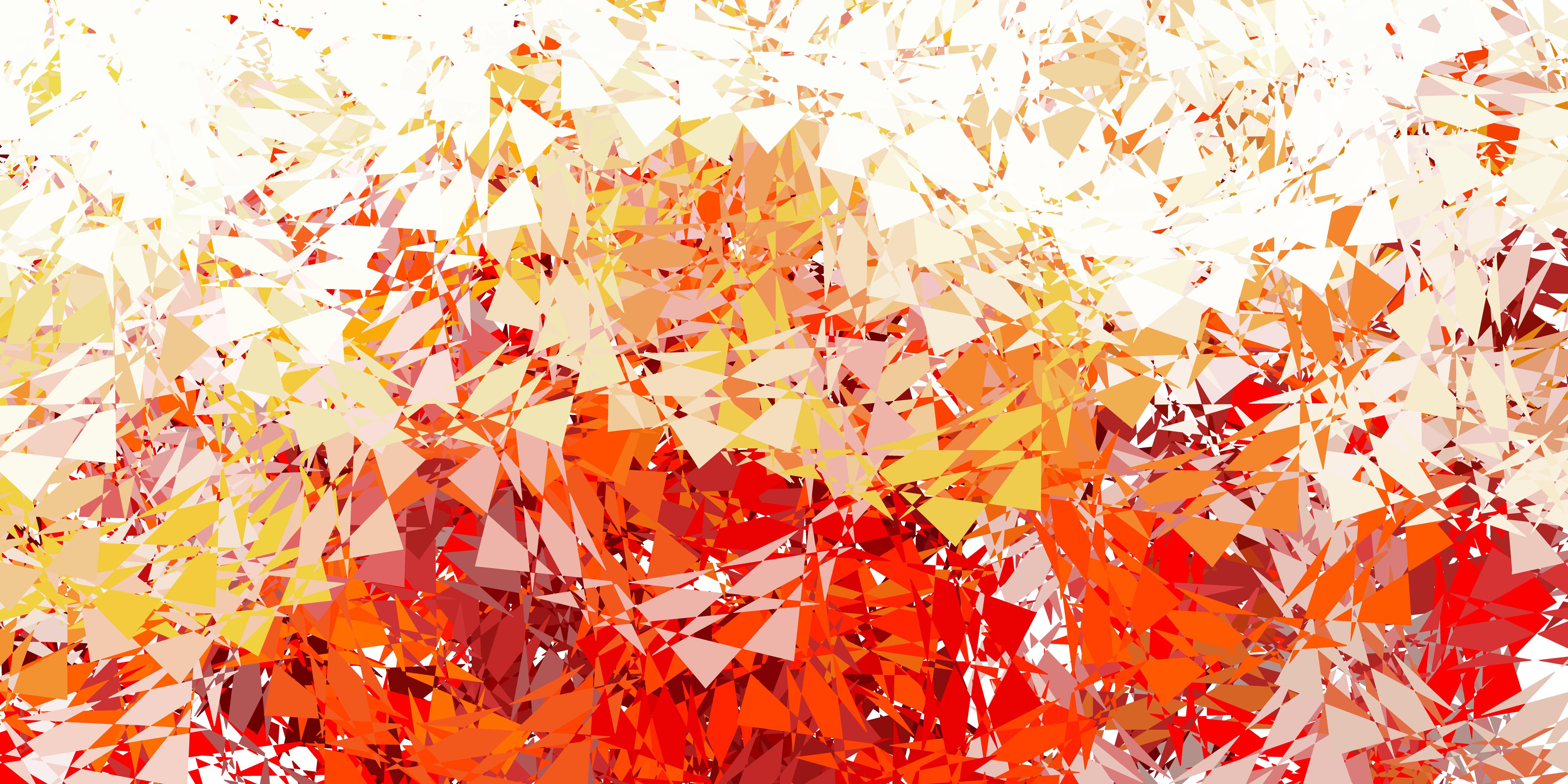 Dark orange vector texture with random triangles 2720526 Vector Art at