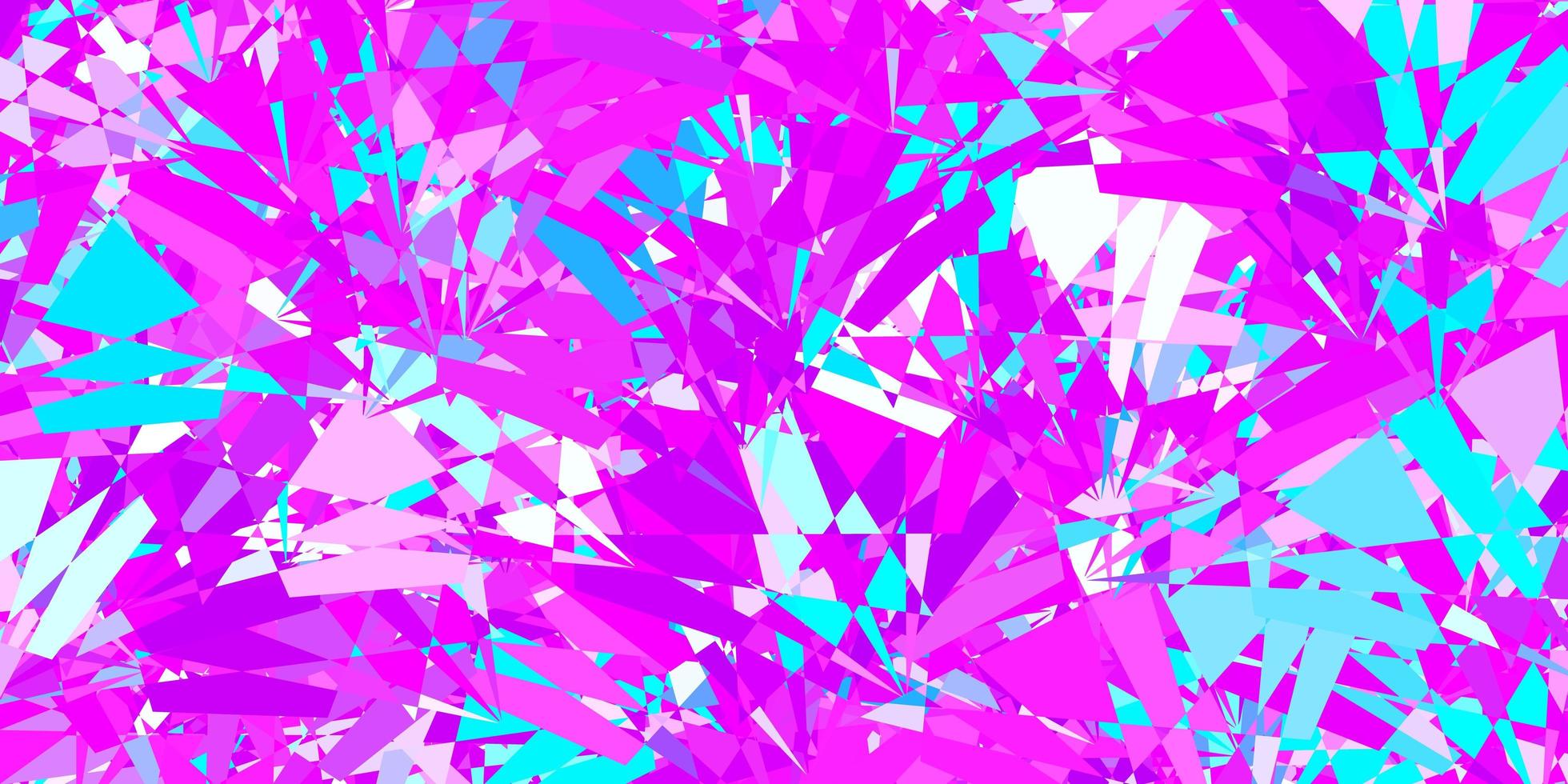 Light Pink Blue vector pattern with polygonal shapes