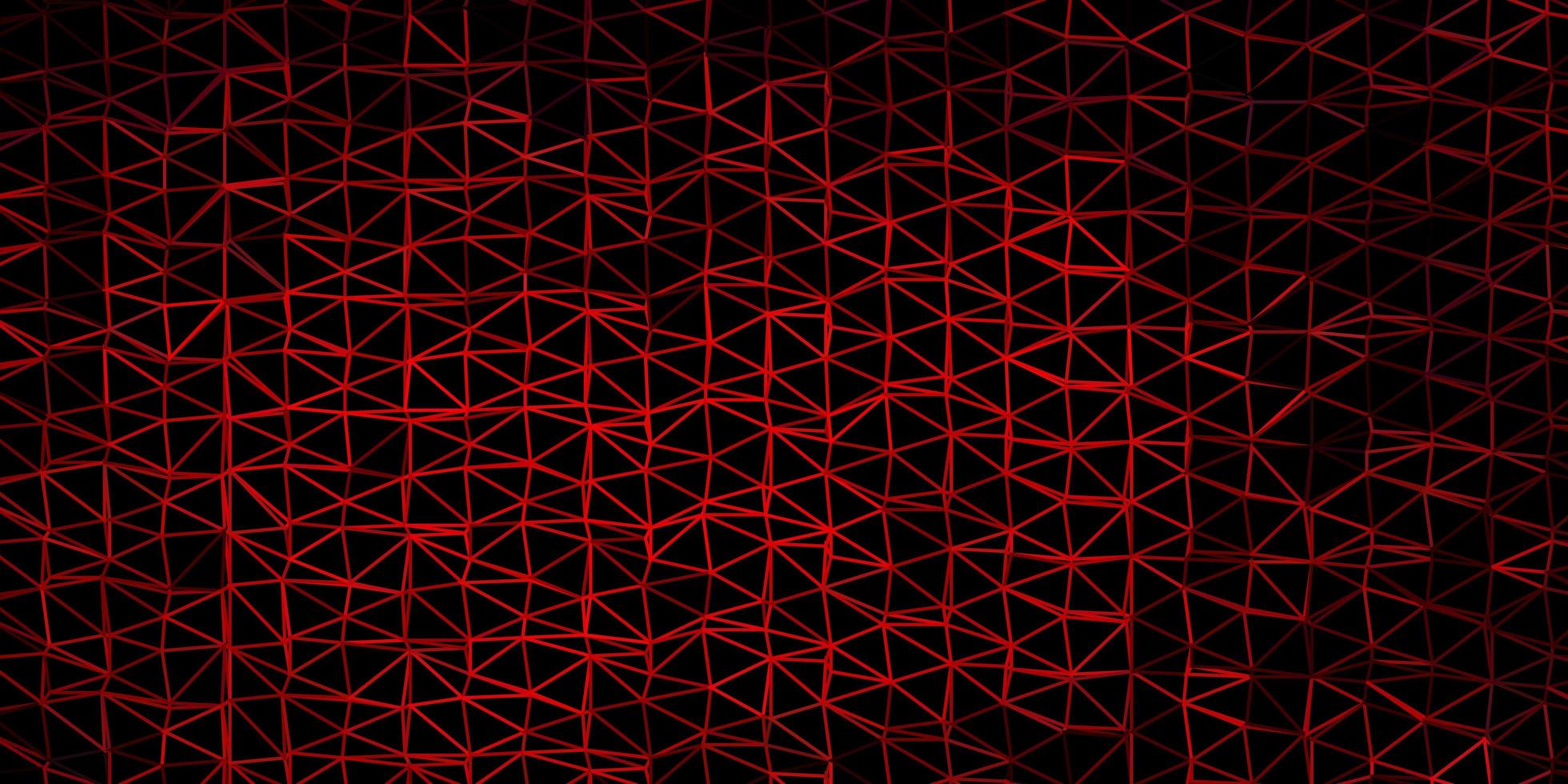 Dark multicolor vector abstract triangle template