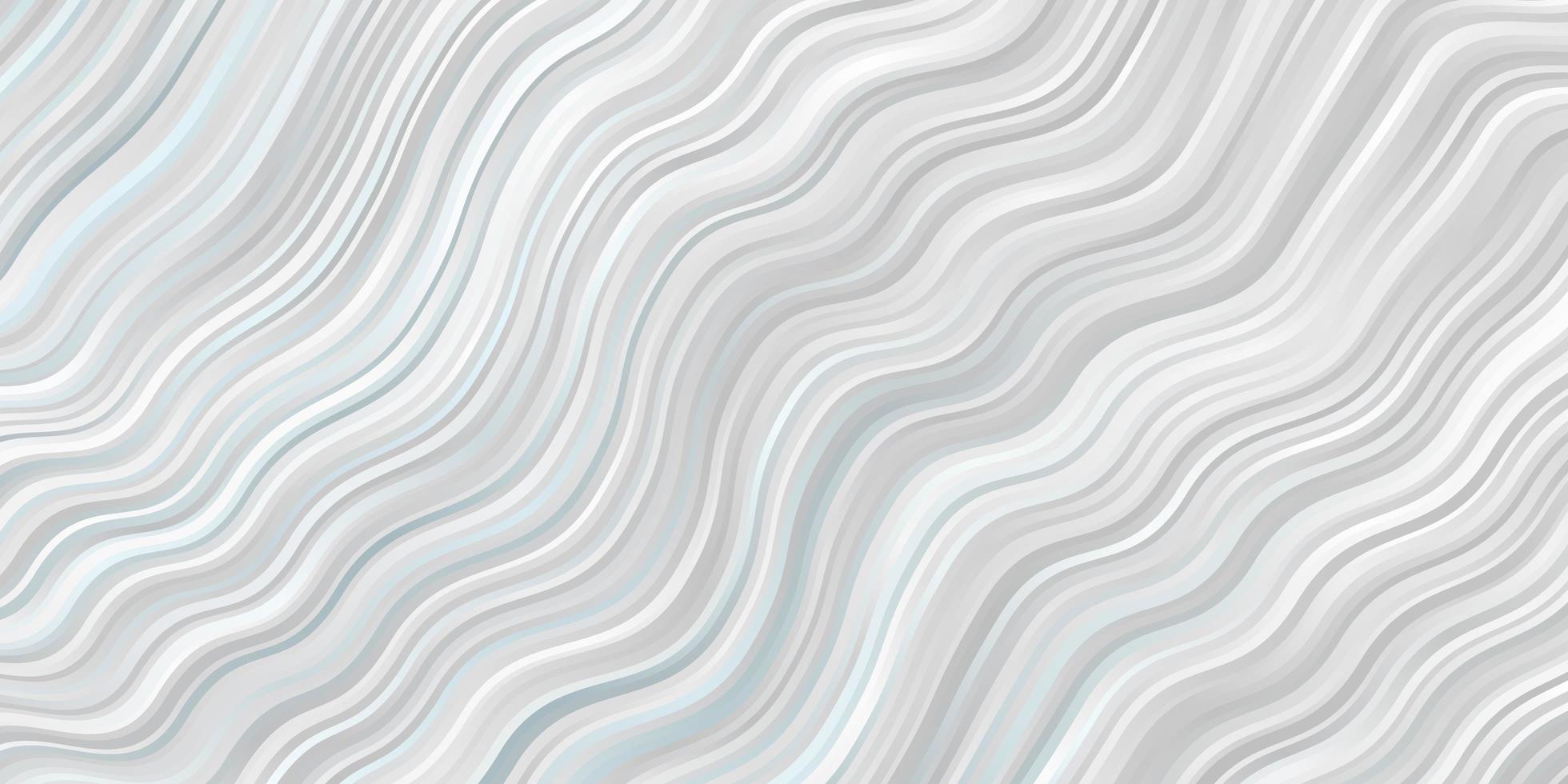 Light BLUE vector backdrop with bent lines