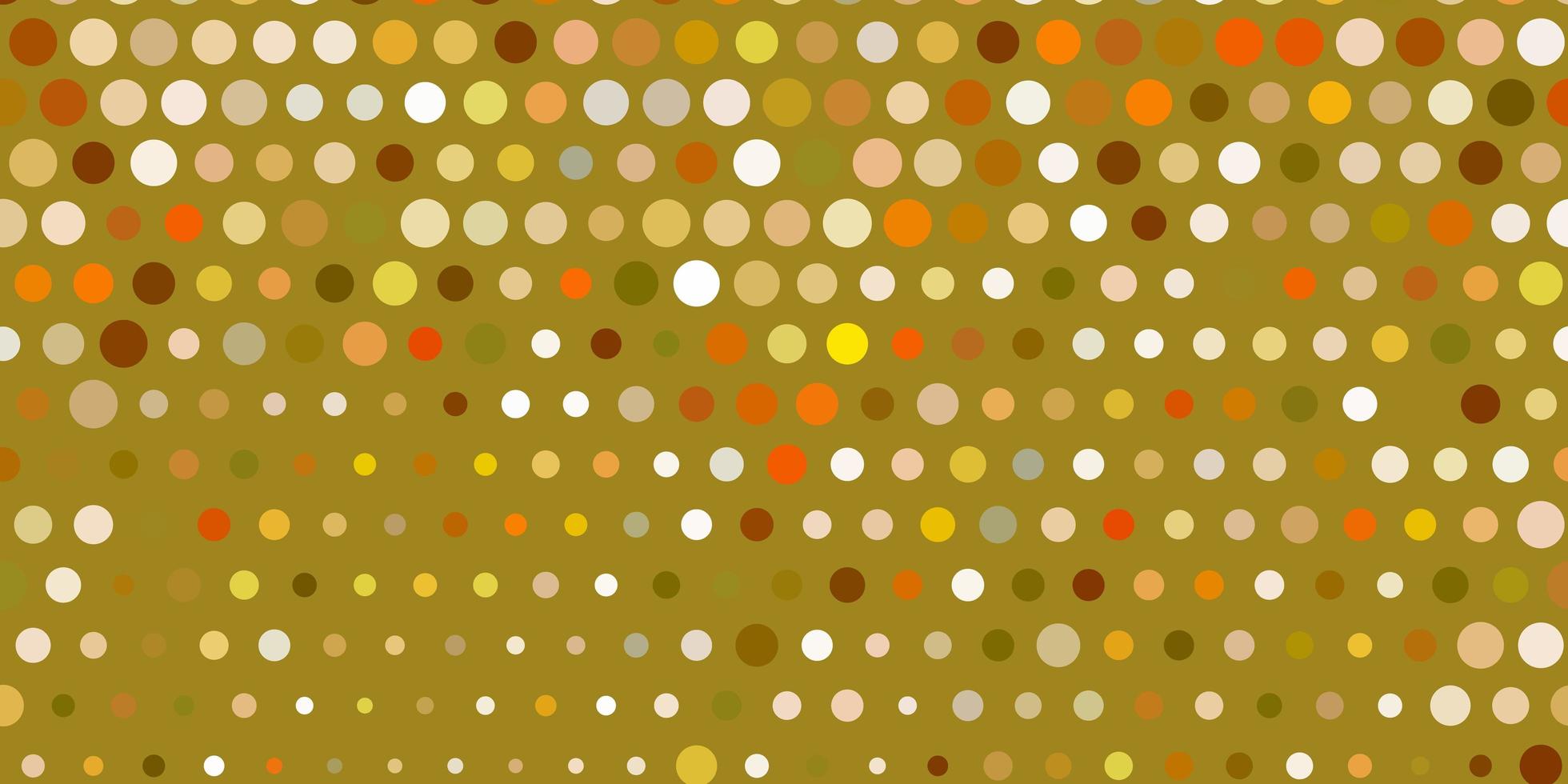 Light green yellow vector backdrop with dots