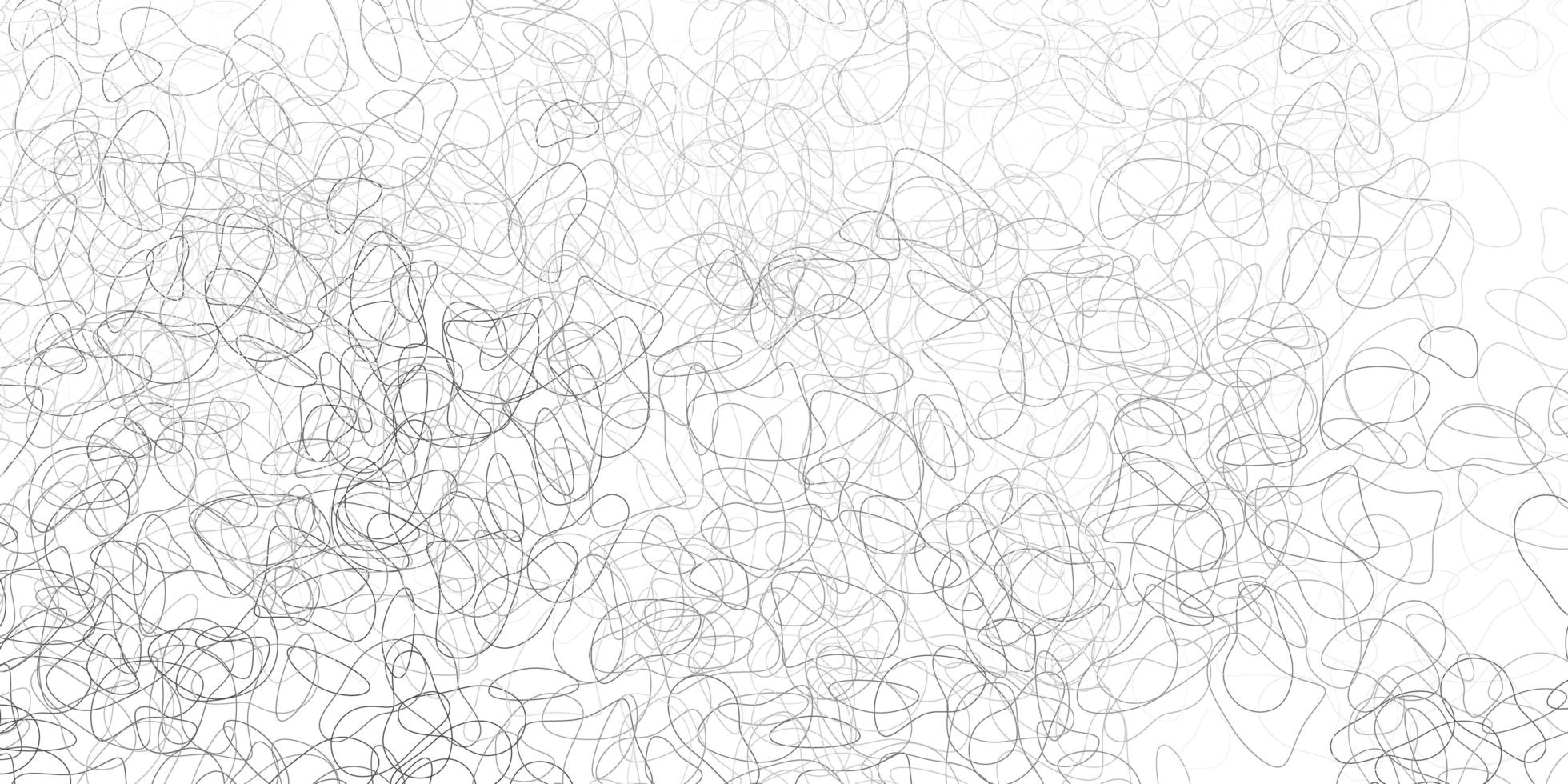 Light gray vector template with abstract forms