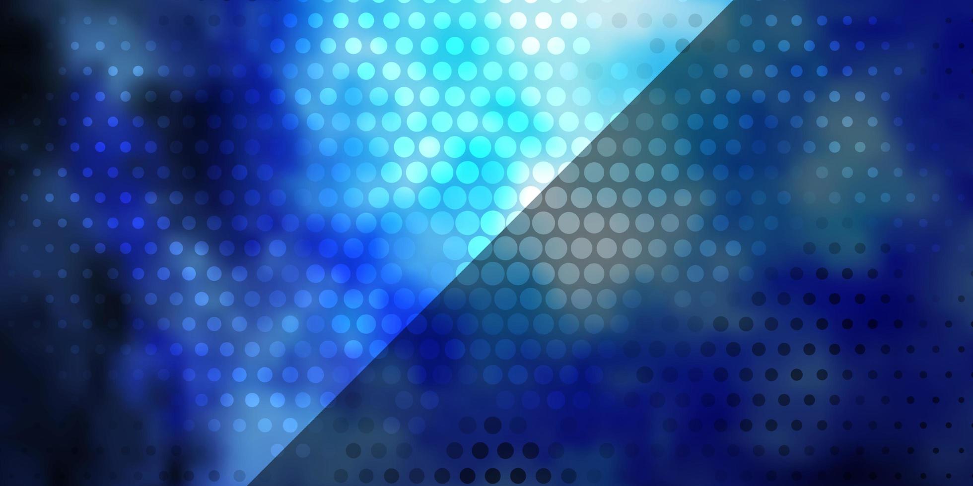 Light BLUE vector background with circles