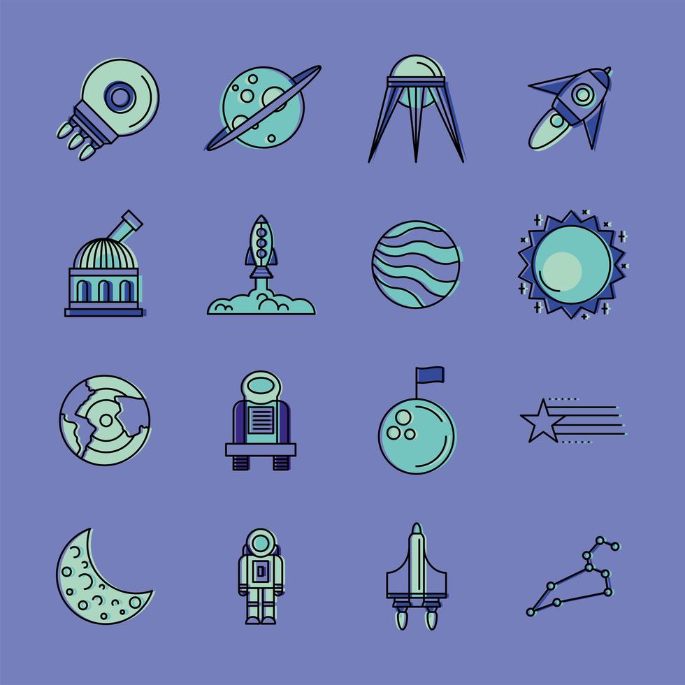 Space symbol set vector design